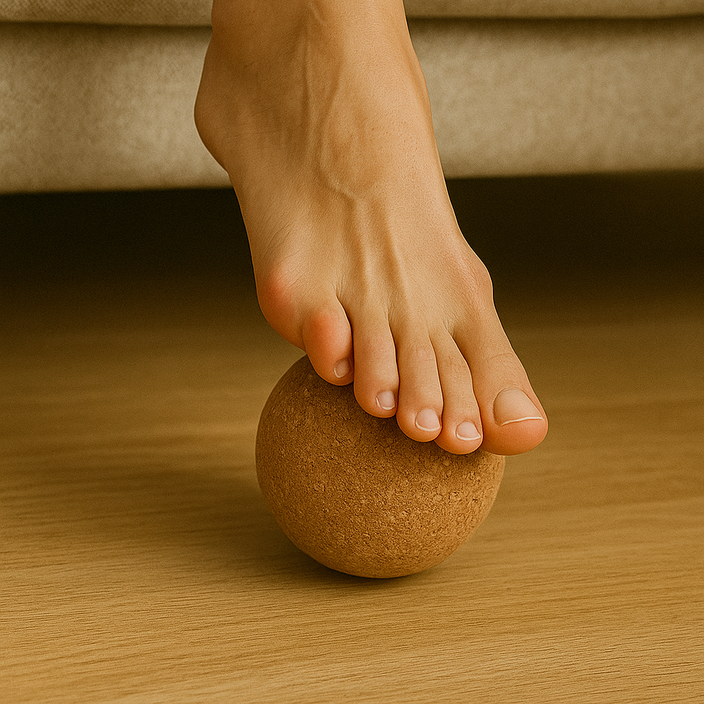 Massagebal van Kurk – 6cm | Natuurlijk ontspannen, waar en wanneer je wilt