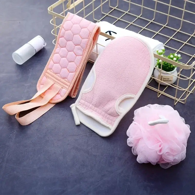3-delige Loofah Scrub Set | Natuurlijk scrubben voor een stralende huid